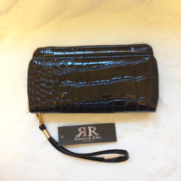 Rebecca & Rifka New York NY Handbags - Black Clutch